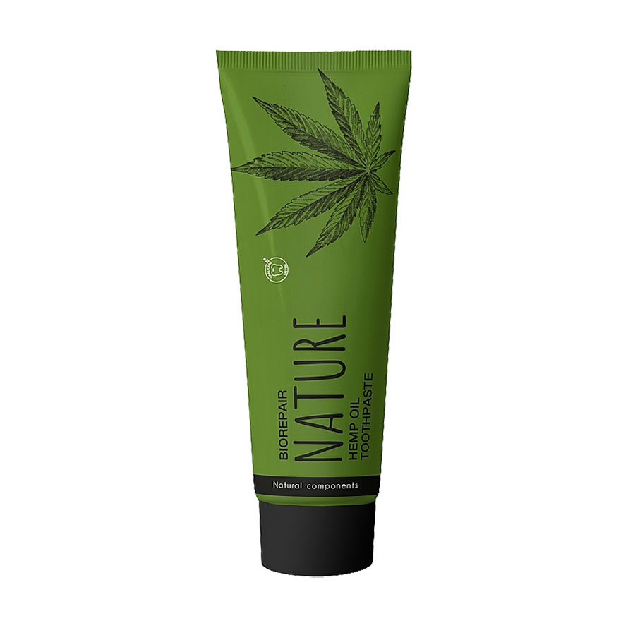 Зубна паста Bioton Cosmetics Nature Biorepair Hemp Oil Toothpaste, 100 мл